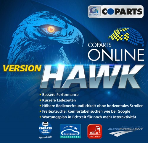 Coparts Online Splashsreen